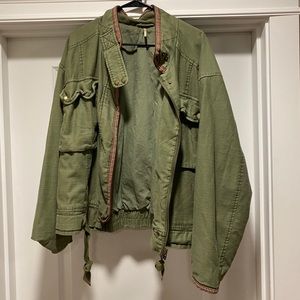 Free People bomber jacket
